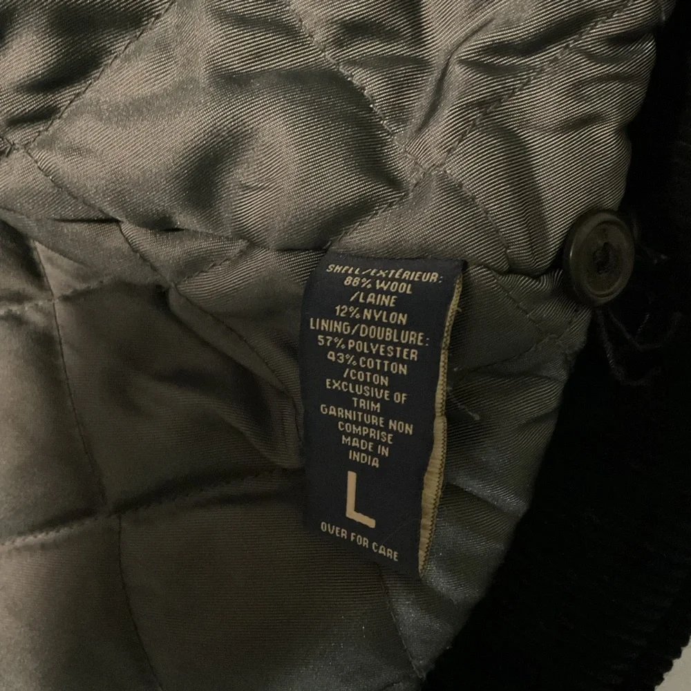 Abercrombie & Fitch‎ Men’s Wool-Blend Jacket Navy Blue